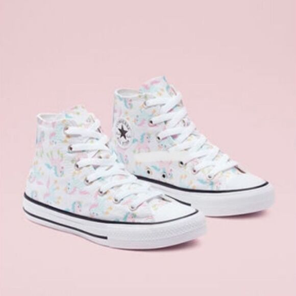 Chuck Taylor All Star Converse ⭐ Unicorns 🎠 Pride Sneakers Shoes Size 8 - Picture 7 of 10